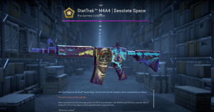 StatTrak™ M4A4 | Desolate Space (Well-Worn) Screenshot