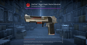 StatTrak™ Desert Eagle | Mecha Industries (Battle-Scarred) Screenshot