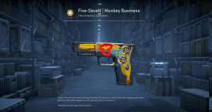 Five-SeveN | Monkey Business (Battle-Scarred) Screenshot