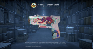 Zeus x27 | Dragon Snore (Field-Tested) Screenshot