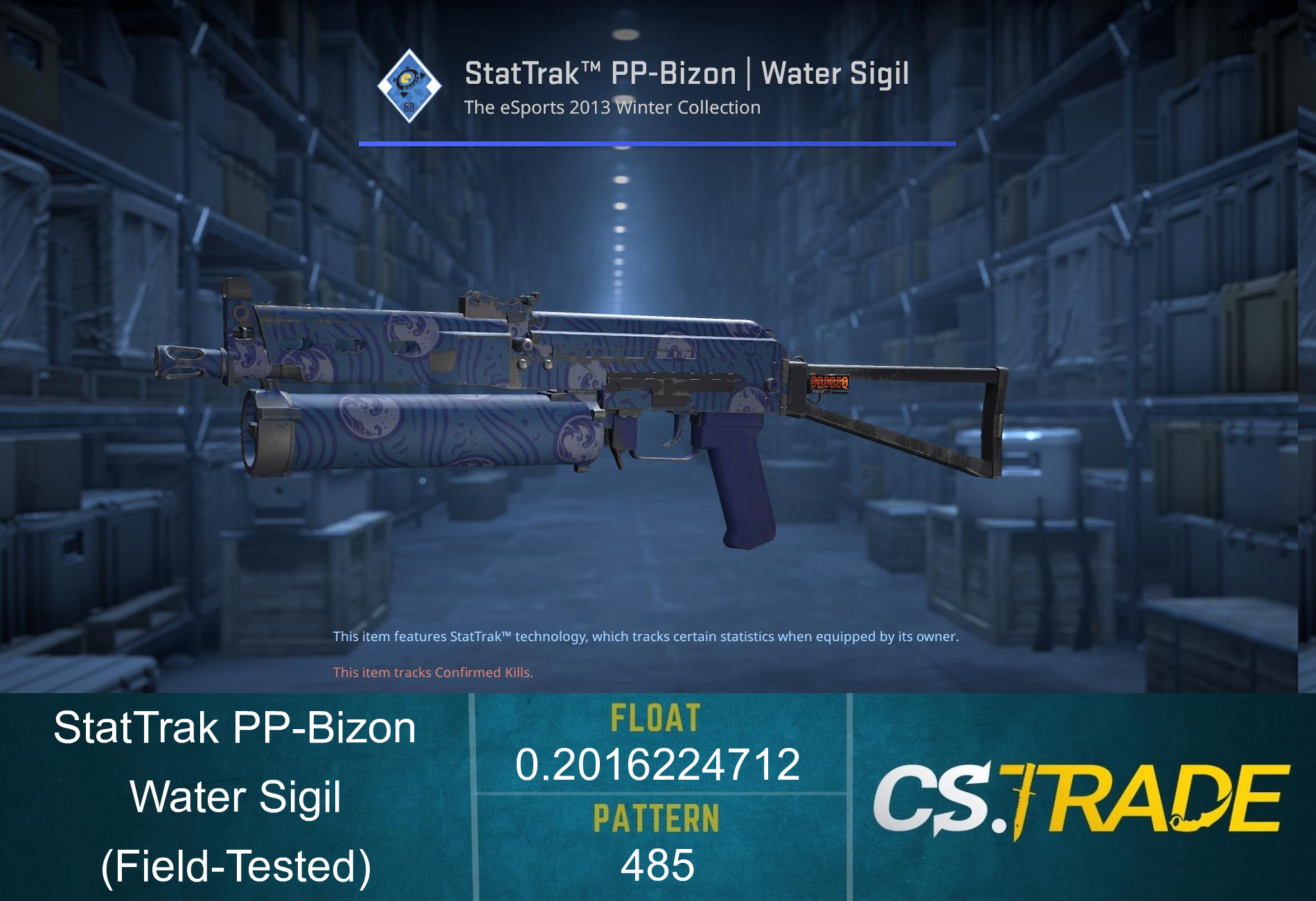 PP-Bizon | Water Sigil (Field-Tested) Screenshot