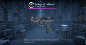 Glock-18 | Mirror Mosaic (Field-Tested) Screenshot