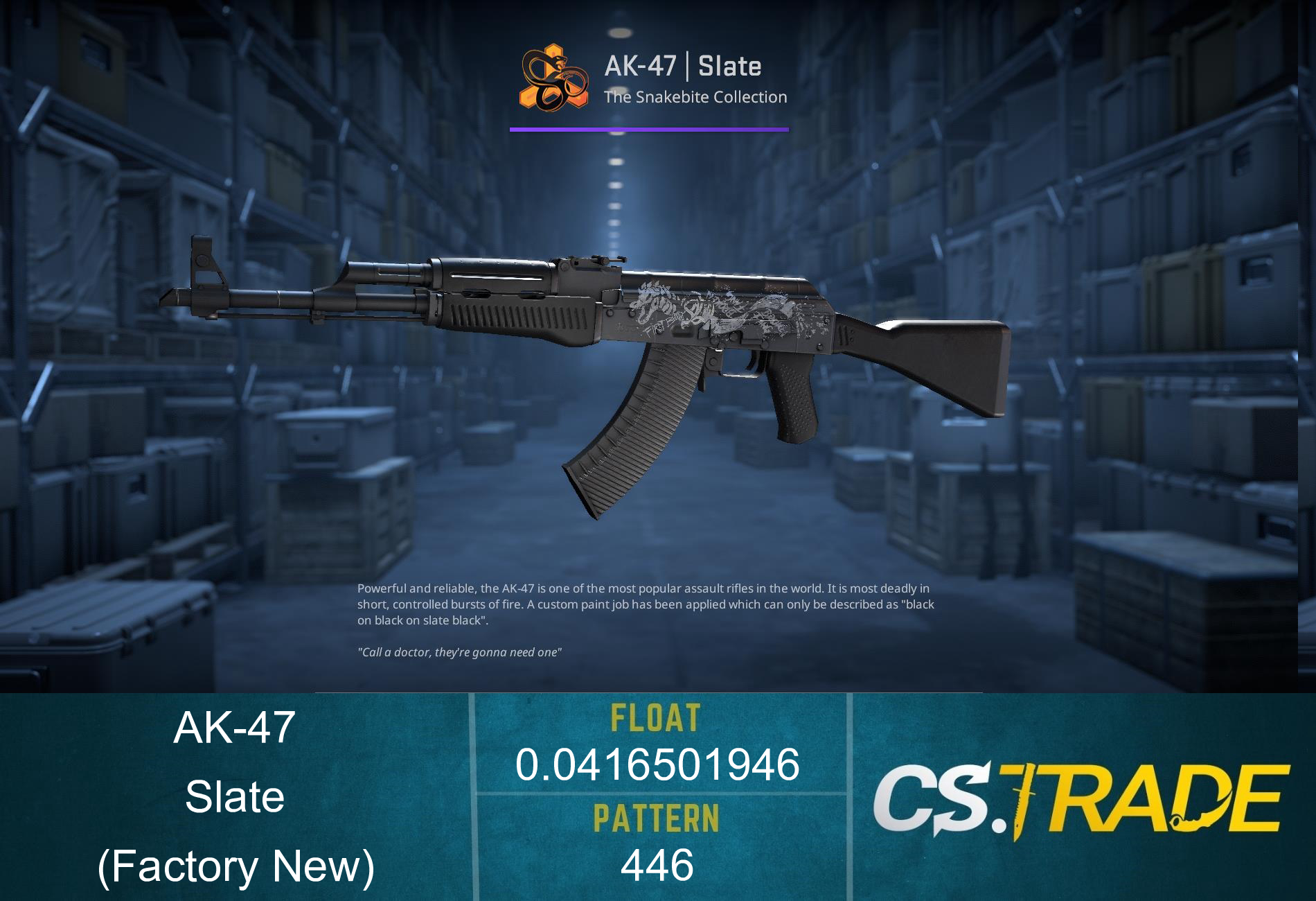 AK-47 | Slate (Factory New) Screenshot