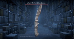 ★ Kukri Knife | Urban Masked (Field-Tested) Screenshot