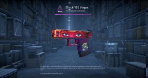 Glock-18 | Vogue (Minimal Wear) Screenshot