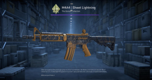 M4A4 | Sheet Lightning (Factory New) Screenshot