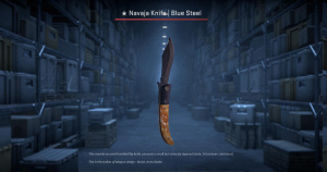 ★ Navaja Knife | Blue Steel (Battle-Scarred) Screenshot