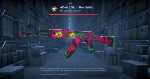 AK-47 | Neon Revolution (Field-Tested) Screenshot