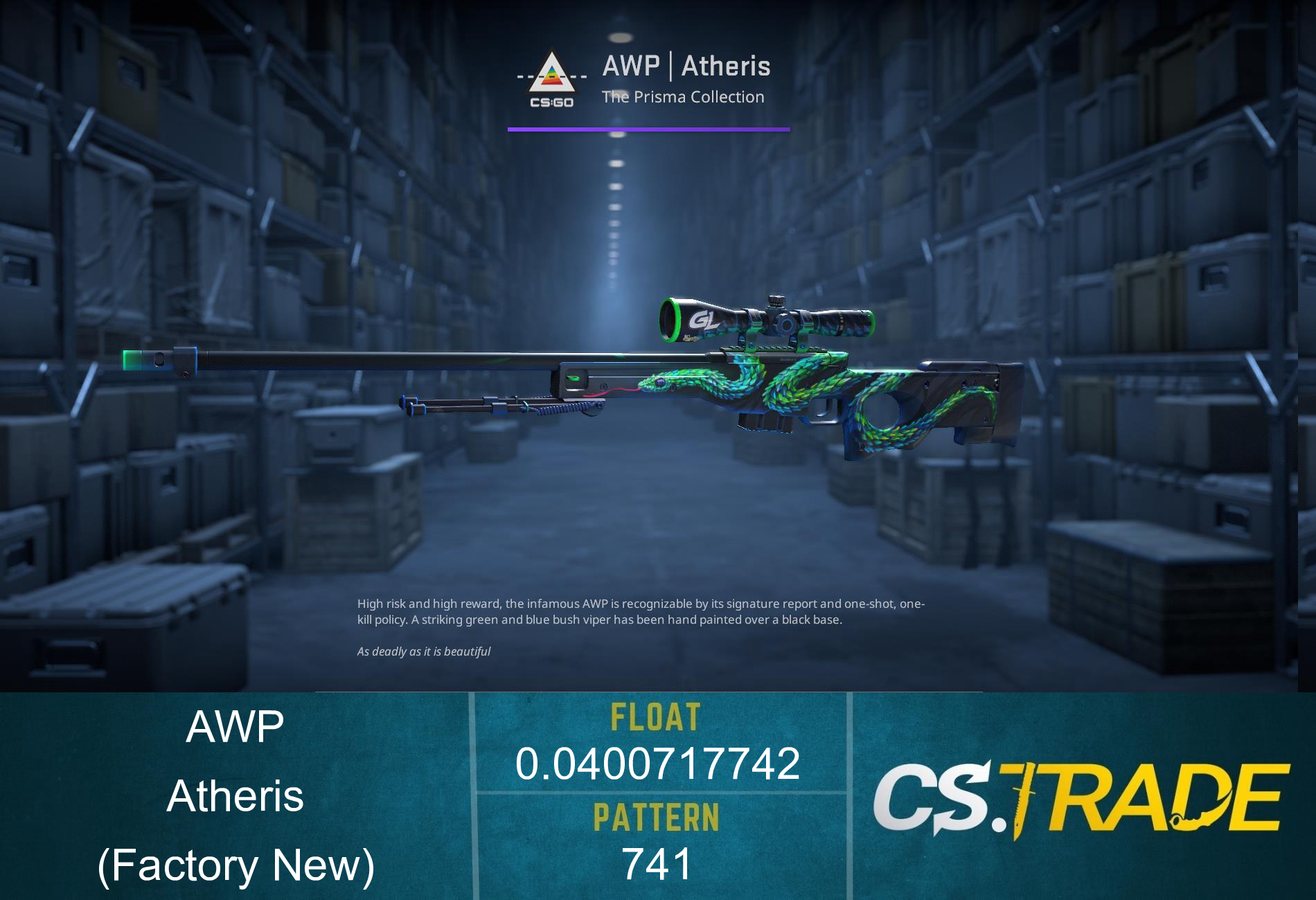 AWP | Atheris (Factory New) Screenshot