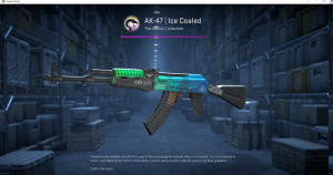 AK-47 | Ice Coaled (Field-Tested) Screenshot