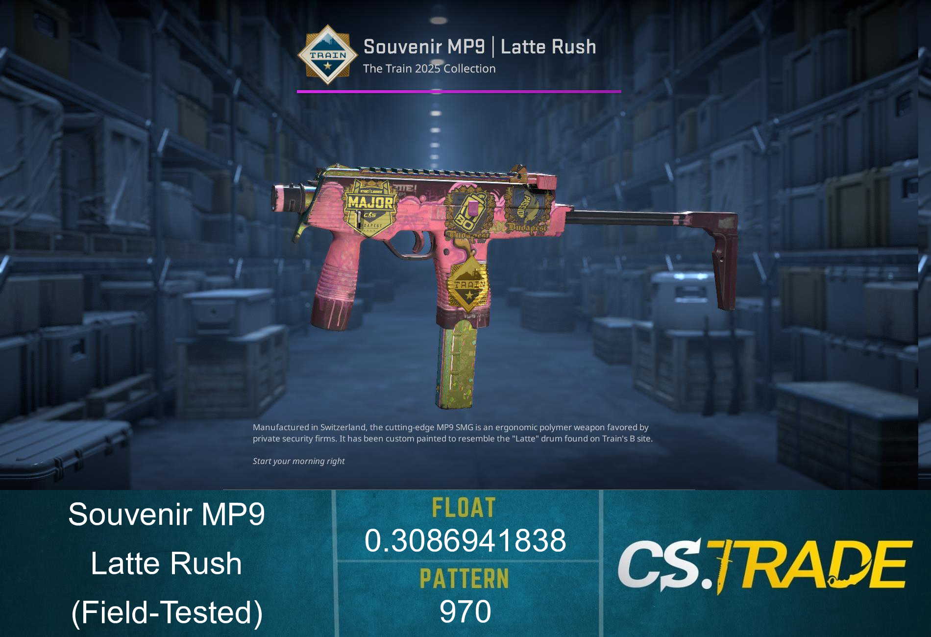 MP9 | Latte Rush (Field-Tested) Screenshot