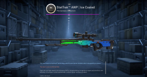 StatTrak™ AWP | Ice Coaled (Well-Worn) Screenshot