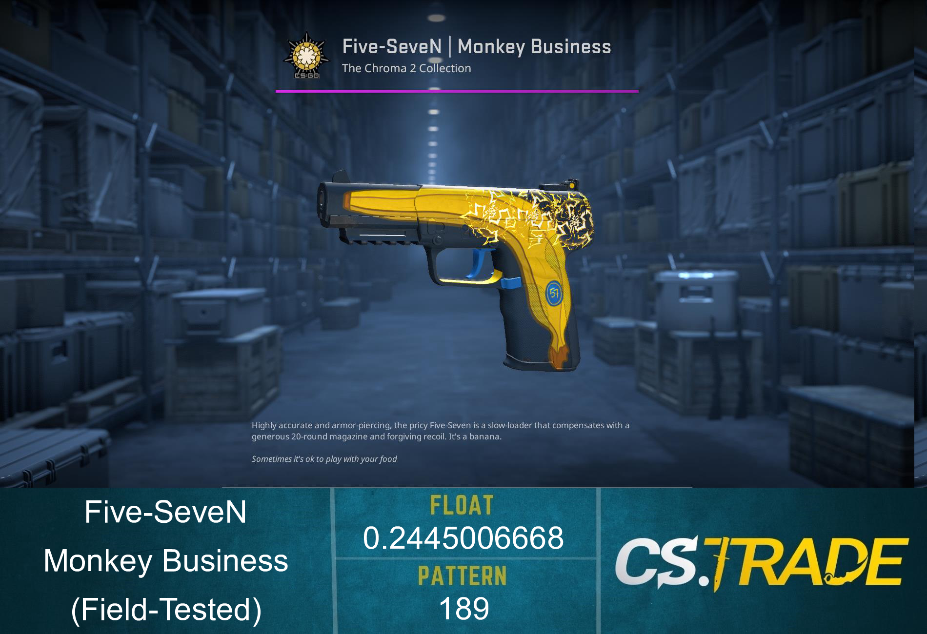Five-SeveN | Monkey Business (Field-Tested) Screenshot