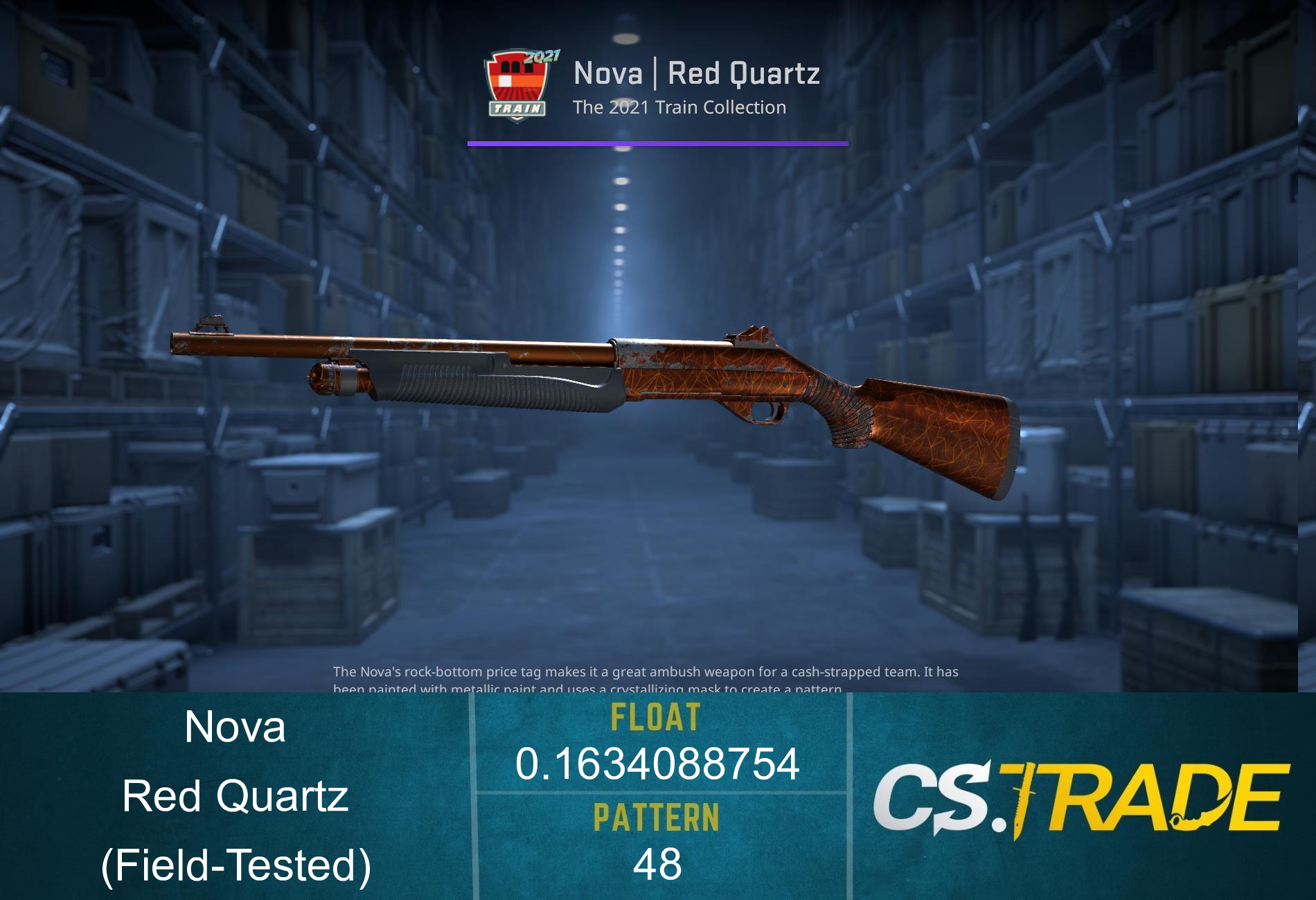 Nova | Red Quartz (Field-Tested) Screenshot