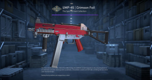 UMP-45 | Crimson Foil (Factory New) Screenshot