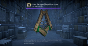 Dual Berettas | Royal Consorts (Minimal Wear) Screenshot