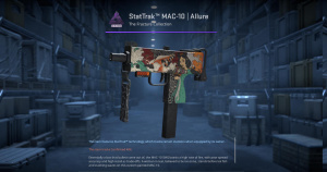 StatTrak™ MAC-10 | Allure (Factory New) Screenshot