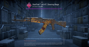StatTrak™ AK-47 | Searing Rage (Battle-Scarred) Screenshot