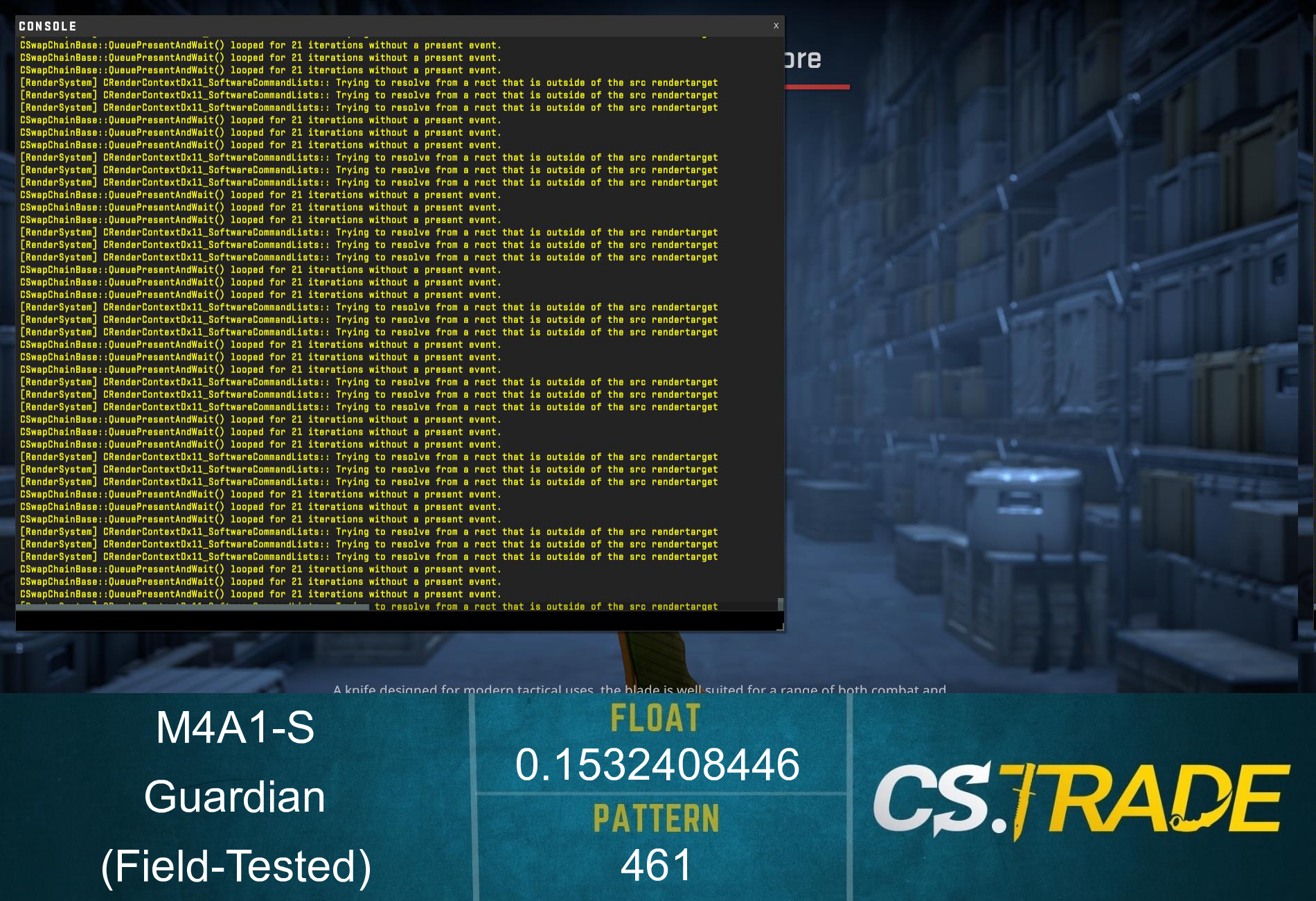 M4A1-S | Guardian (Field-Tested) Screenshot