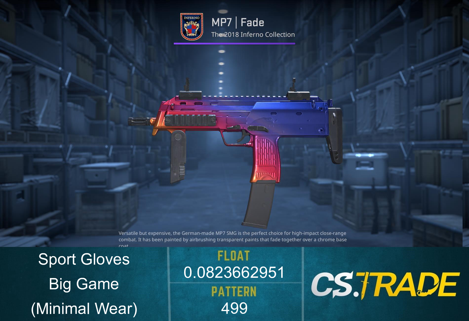 ★ Sport Gloves | Big Game (Minimal Wear) Screenshot