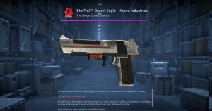 StatTrak™ Desert Eagle | Mecha Industries (Well-Worn) Screenshot
