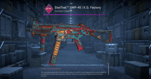 StatTrak™ UMP-45 | K.O. Factory (Battle-Scarred) Screenshot