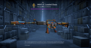 M4A1-S | Leaded Glass (Battle-Scarred) Screenshot