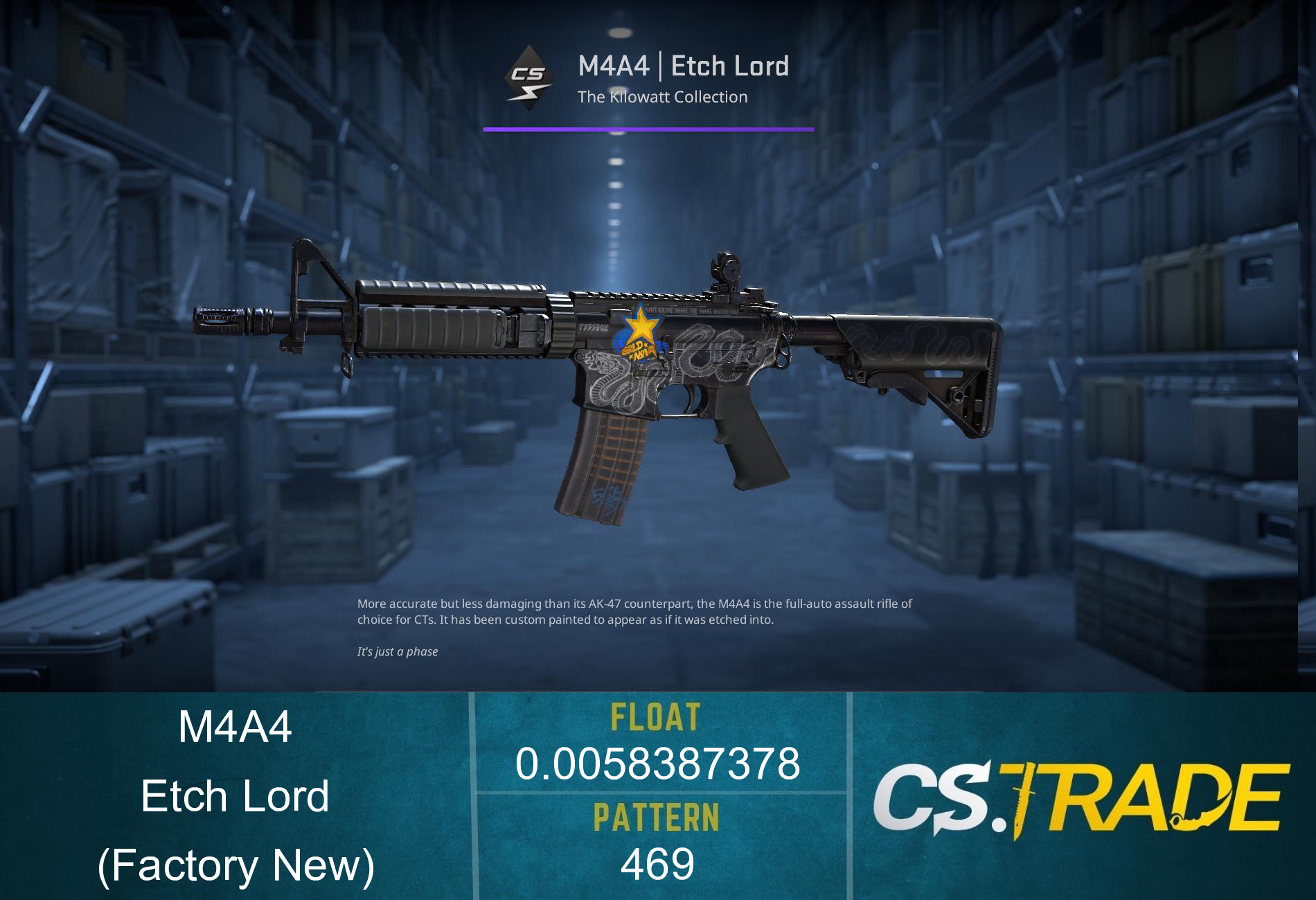 M4A4 | Etch Lord (Factory New) Screenshot