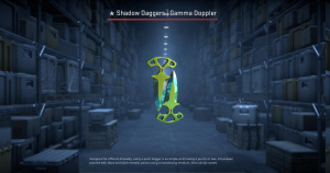 ★ Shadow Daggers | Gamma Doppler Phase 4 (Factory New) Screenshot