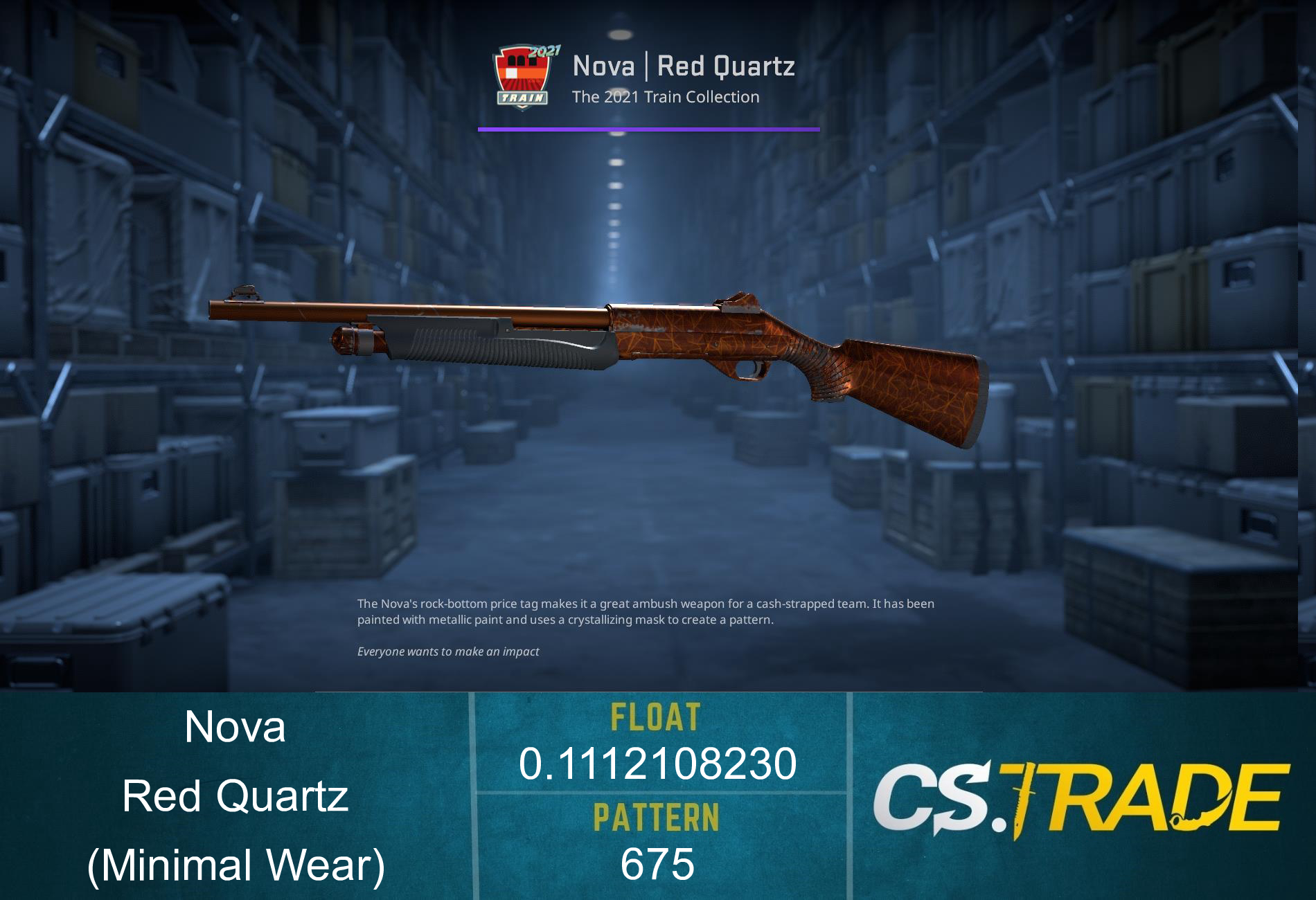 Nova | Red Quartz (Well-Worn) Screenshot