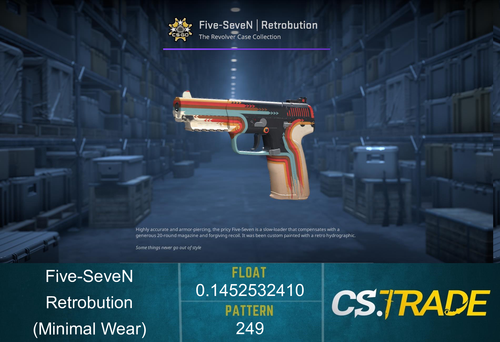 Five-SeveN | Retrobution (Factory New) Screenshot