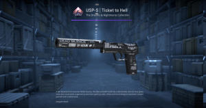 USP-S | Ticket to Hell (Factory New) Screenshot