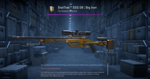 StatTrak™ SSG 08 | Big Iron (Field-Tested) Screenshot