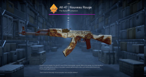 AK-47 | Nouveau Rouge (Well-Worn) Screenshot
