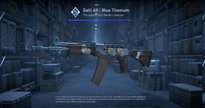Galil AR | Blue Titanium (Factory New) Screenshot
