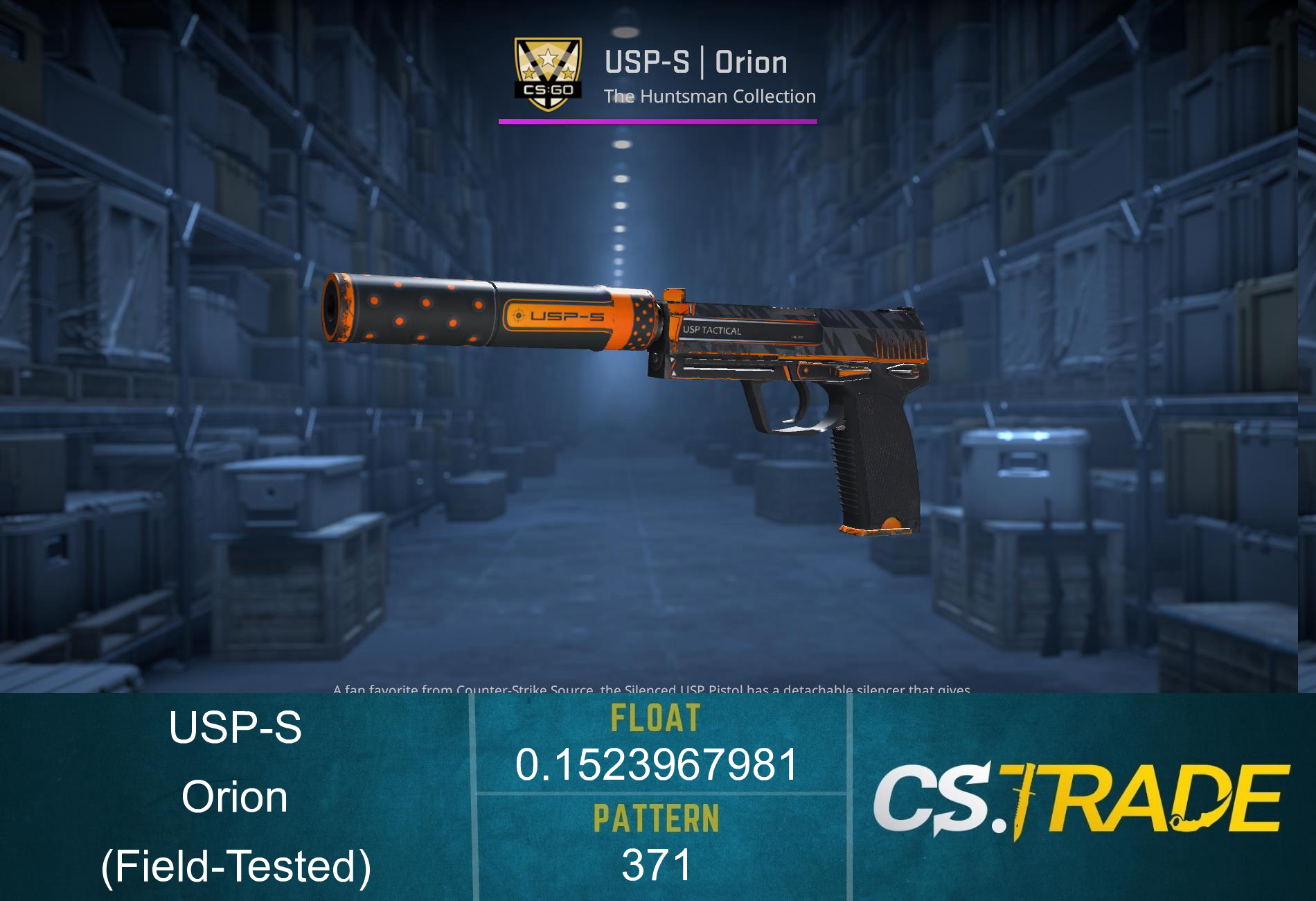 USP-S | Orion (Field-Tested) Screenshot