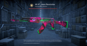 AK-47 | Neon Revolution (Minimal Wear) Screenshot