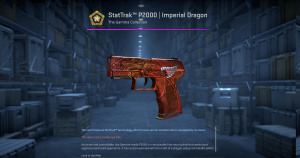 StatTrak™ P2000 | Imperial Dragon (Field-Tested) Screenshot