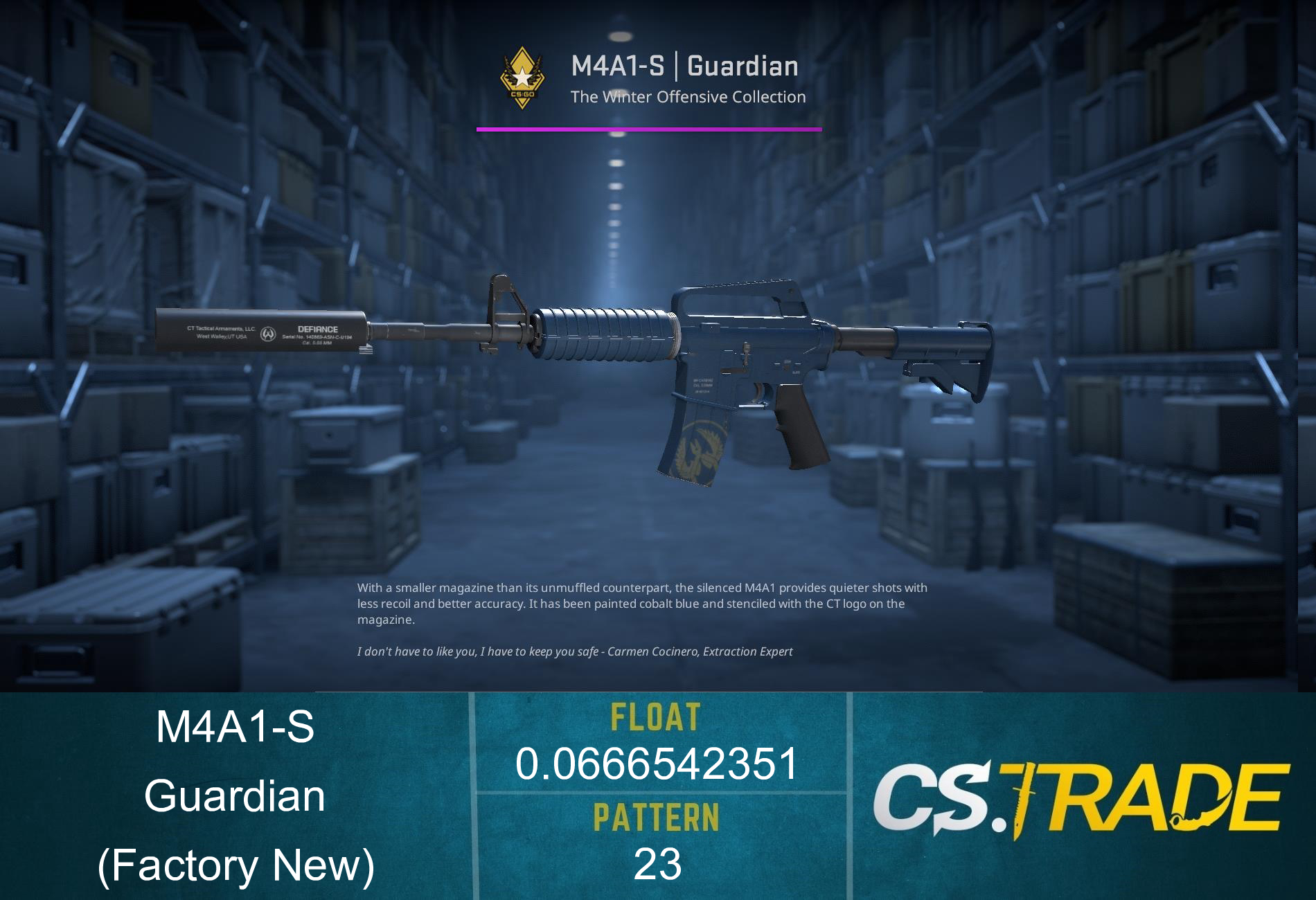 M4A1-S | Guardian (Factory New) Screenshot