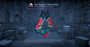 Dual Berettas | Melondrama (Minimal Wear) Screenshot