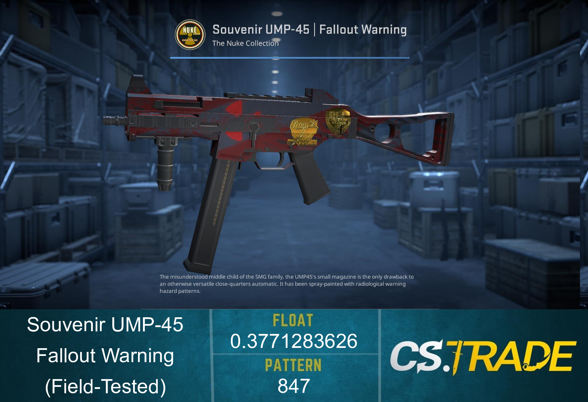 UMP-45 | Fallout Warning (Factory New) Screenshot