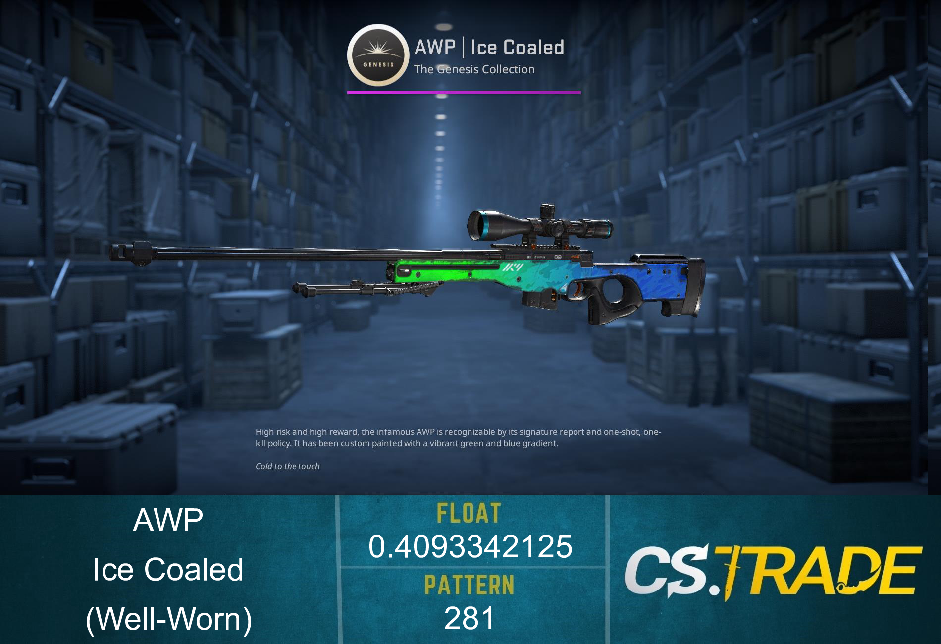 AWP | Ice Coaled (Well-Worn)