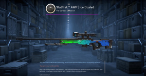 StatTrak™ AWP | Ice Coaled (Well-Worn) Screenshot