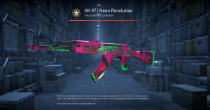AK-47 | Neon Revolution (Minimal Wear) Screenshot
