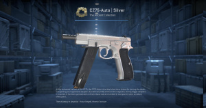 CZ75-Auto | Silver (Minimal Wear) Screenshot