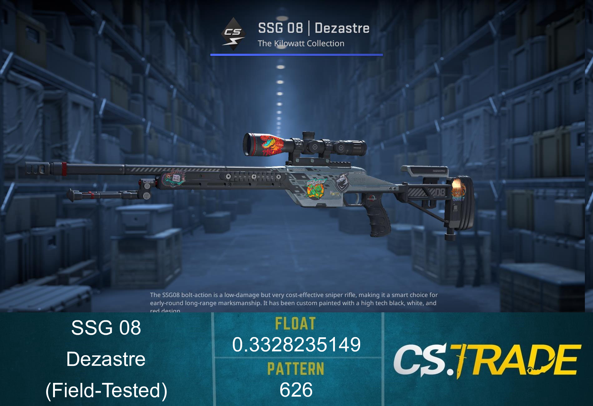 SSG 08 | Dezastre (Field-Tested) Screenshot