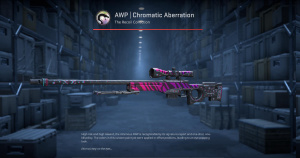 AWP | Chromatic Aberration (Minimal Wear) Screenshot