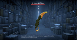 ★ Karambit | Lore (Field-Tested) Screenshot