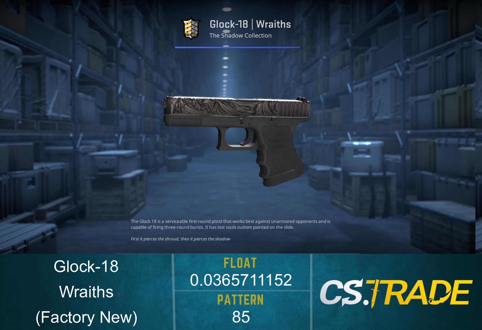 Glock-18 | Wraiths (Factory New) Screenshot
