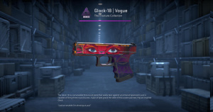 Glock-18 | Vogue (Battle-Scarred) Screenshot